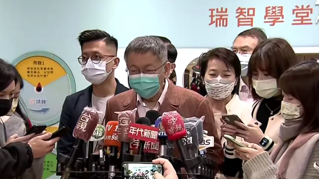 台北市長柯文哲。（圖／TVBS）