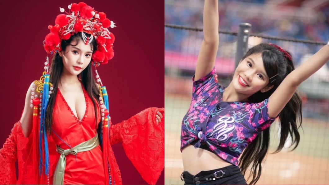 啦啦隊女神洩神秘三角！拜年「上下全空」彈出超深胸器