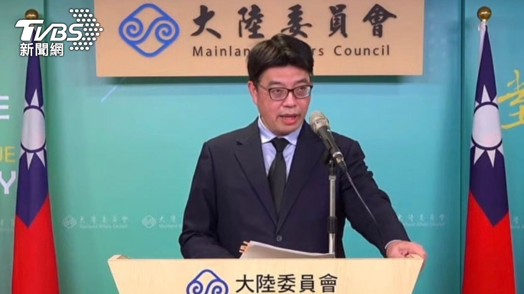 台灣陸委會副主委邱垂正。（圖／TVBS）