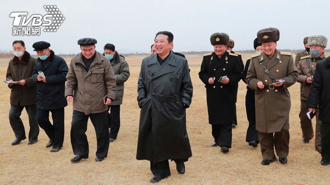 金正恩自2019年後減重20公斤。(圖/達志影像美聯社)
