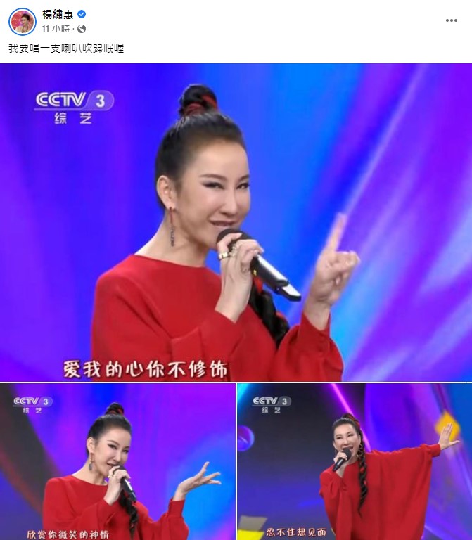 楊繡惠本人親自回應。(圖/翻攝自楊繡惠臉書)