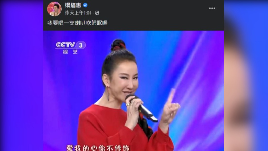 圖／翻攝自臉書楊繡惠