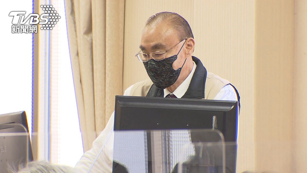 馮世寬表示，對「中華民國」四字忠貞不二。（圖／TVBS）