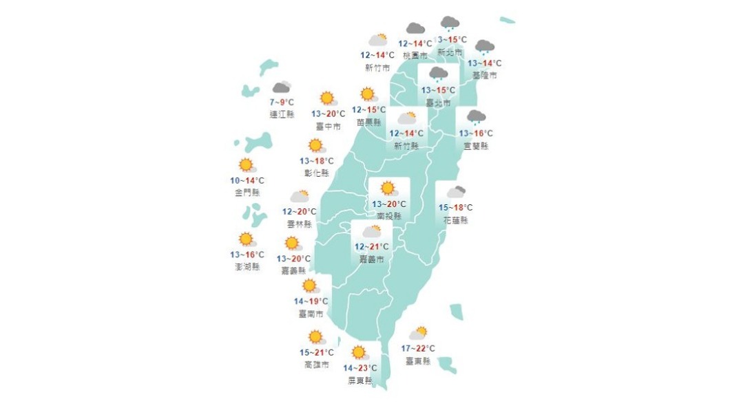 圖/中央氣象局