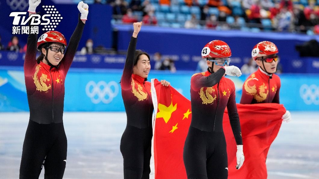 大陸短道速滑混合接力驚險晉級 奪北京冬奧首金
