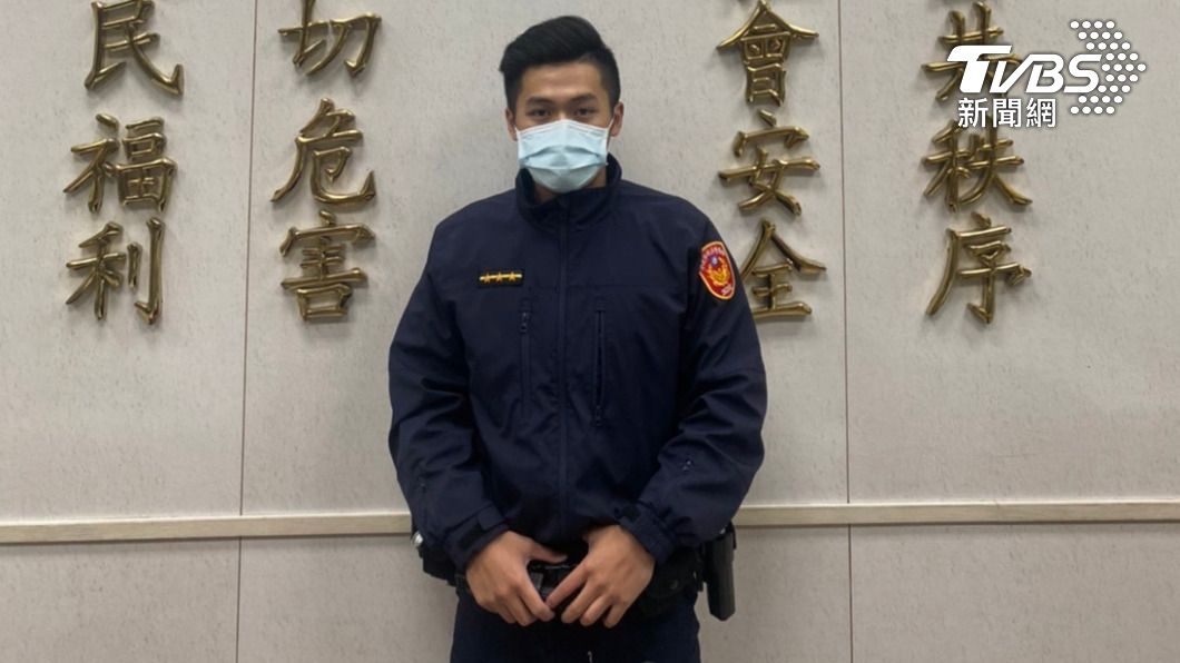 後港派出所警員許天騏。圖/警方提供