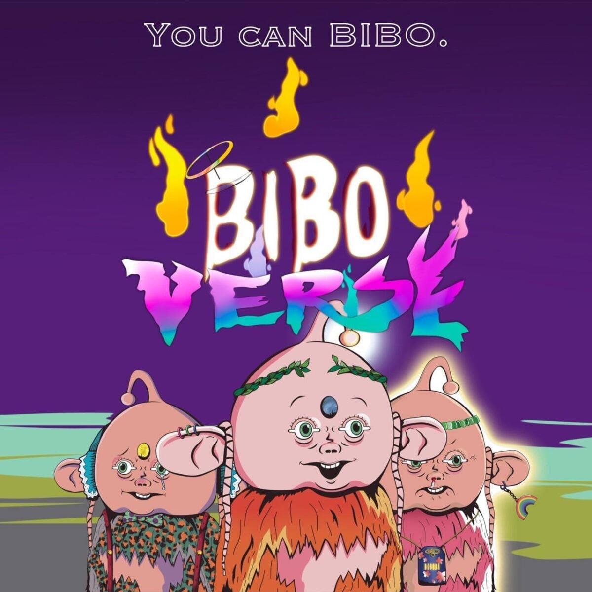映畫製作推出《浴火鳳凰》嗶啵神獸的NFT「BIBOVERSE」。(圖/業者提供)