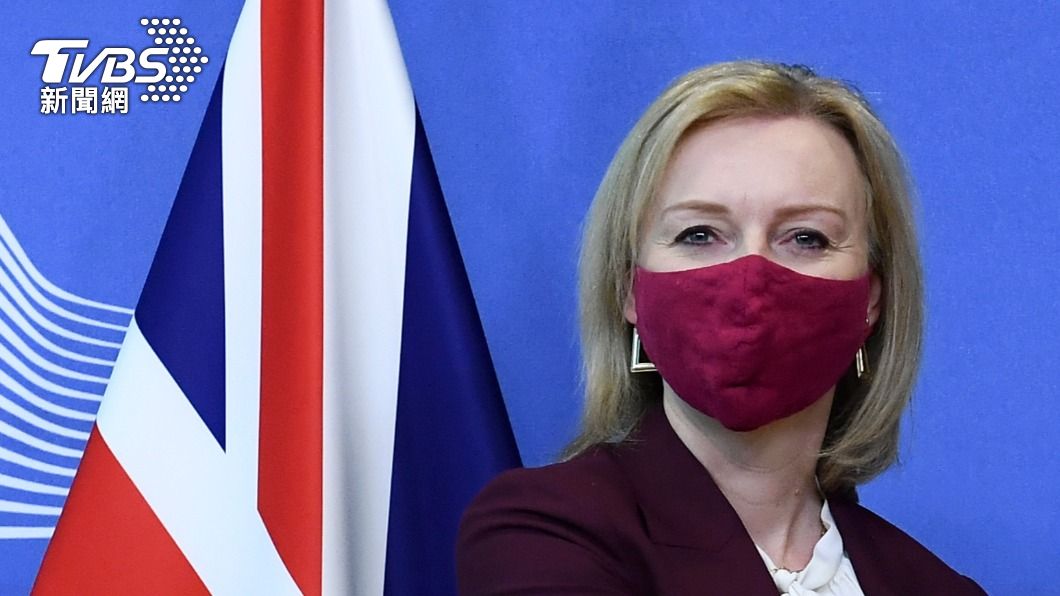 英國外相卓慧思。(圖/達志影像美聯社)