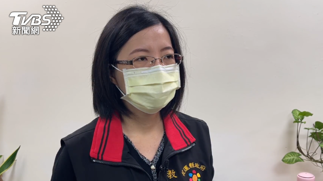 花蓮縣政府教育處副處長翁書敏。(圖/TVBS)