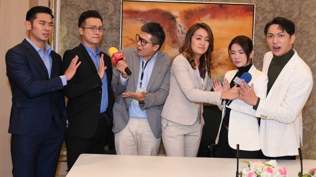 Podcaster「百靈果」在《天之驕女》裡飾演記者。(圖/三立提供)