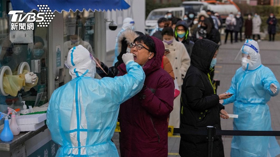 運動員抵達北京時若檢測呈陽性,必須在酒店房間內隔離。(圖,非當事人/達志影像美聯社)