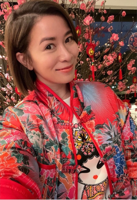 佘詩曼難得留在香港過節。(圖/翻攝自charmaine_sheh IG)