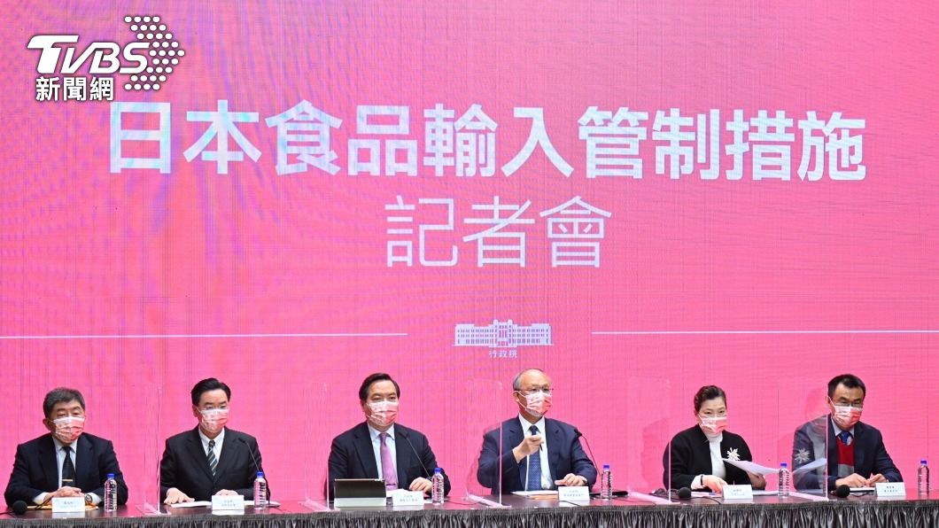 行政院日前宣布開放福島5縣食品進口。(圖/中央社)