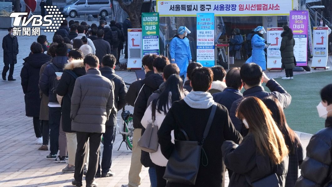 南韓科學家認為下個月初最多恐破36萬例。(圖/達志影像美聯社)