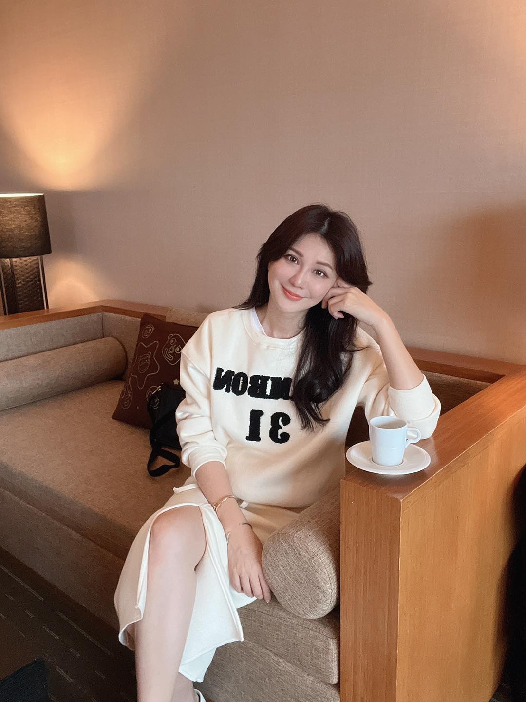 Stacey擔任吳姍儒婚顧。(圖/翻攝自Stacey臉書)