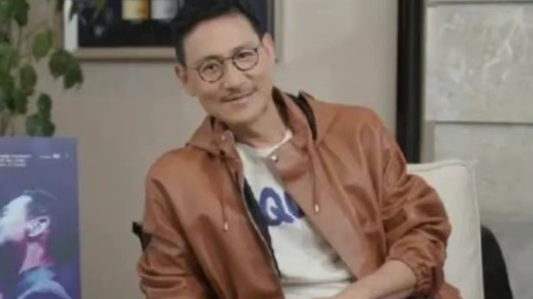 歌神張學友接受訪問。(圖/翻攝自微博)