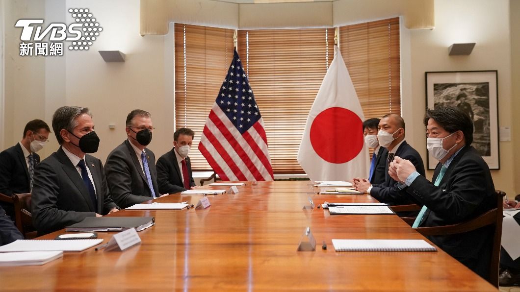 美日外長會談 雙方重申台海和平與安定重要性