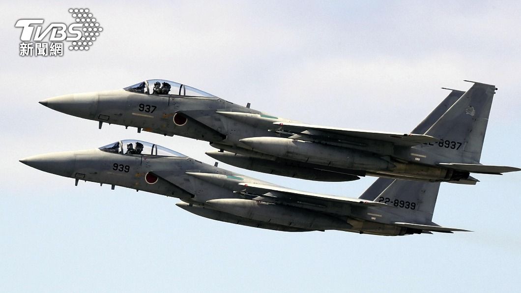 日本航空自衛隊F-15戰機。（示意圖／達志影像美聯社）