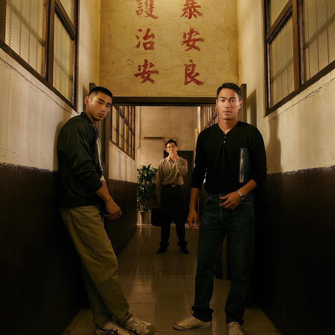 《華燈初上》警界三帥。（圖／翻攝自楊祐寧Instagram）