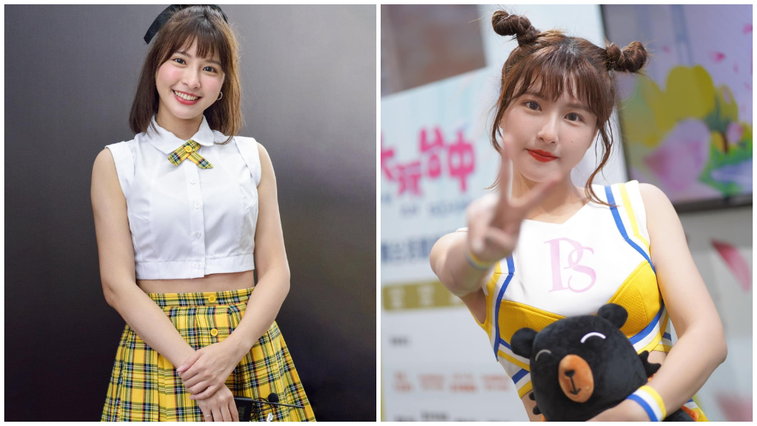 峮峮還被日本媒體譽為「台灣第一啦啦隊美少女」。（圖／翻攝自峮峮-吳函峮臉書）