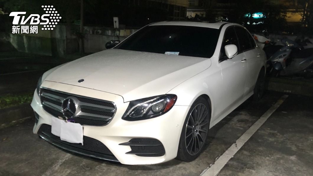 嫌犯做案車輛。(圖/TVBS)