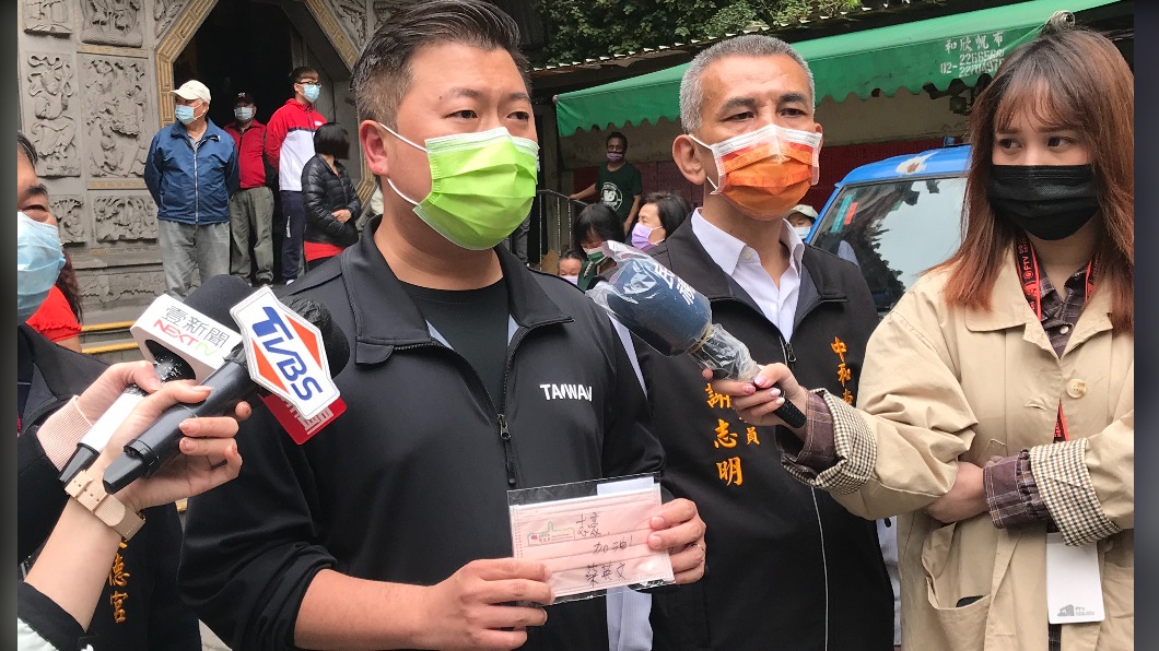轉投湧言會引英系不滿要互打？張志豪秀小英鼓勵文字闢謠