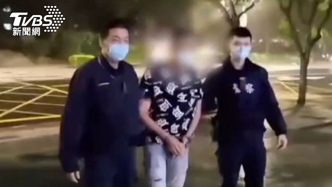 嫌犯當天就遭警方通知到案。(圖/TVBS)