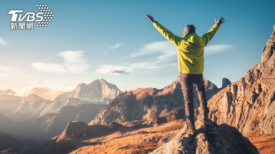 爬山可以放鬆心靈。（示意圖／shutterstock達志影像）