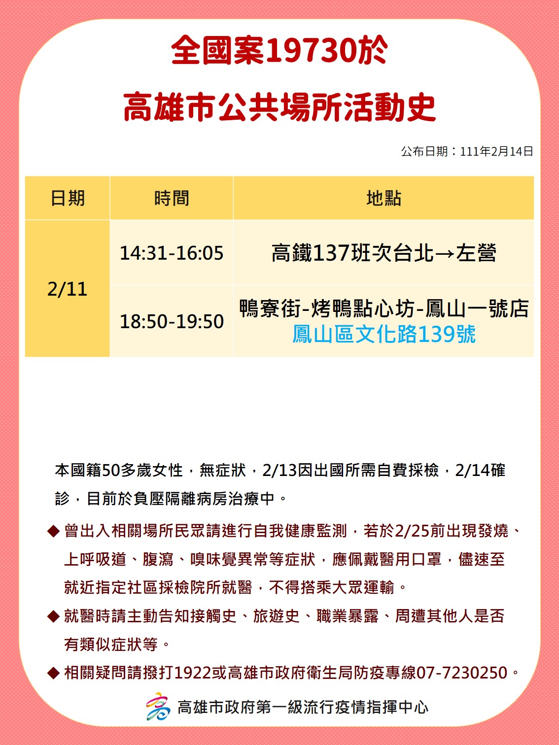案19730足跡。(圖/高雄市政府)
