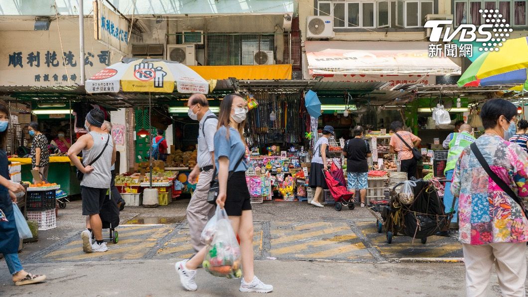 香港第五波新冠肺炎疫情持續擴散。(示意圖/shutterstock達志影像)