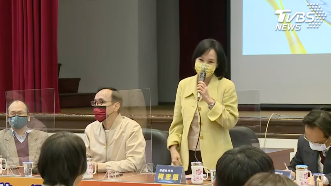 國民黨智庫今開記者會,探討物價飛漲。(圖/TVBS)