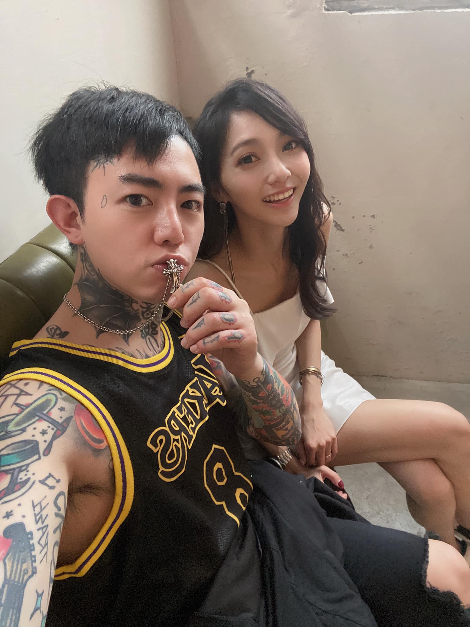 莉婭與謝和弦結婚滿10個月。(圖/翻攝自陳緗妮臉書)