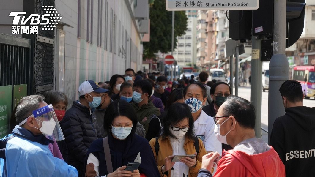 中國大陸整合衛生健康系統各方資源，協助香港政府盡早遏制疫情蔓延。（圖／達志影像路透社）