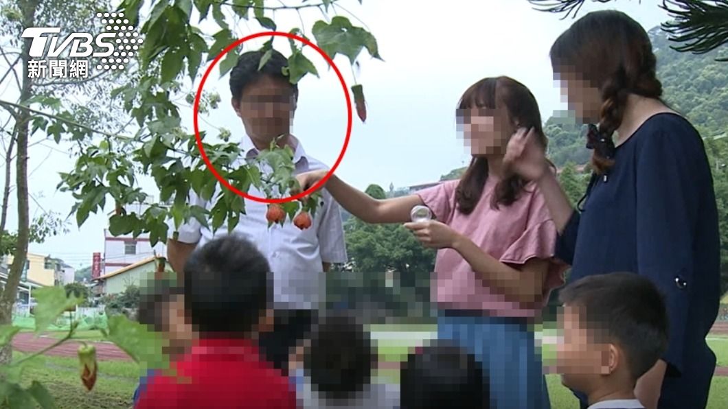 村長指出，該名校長辦學用心。（圖／TVBS）