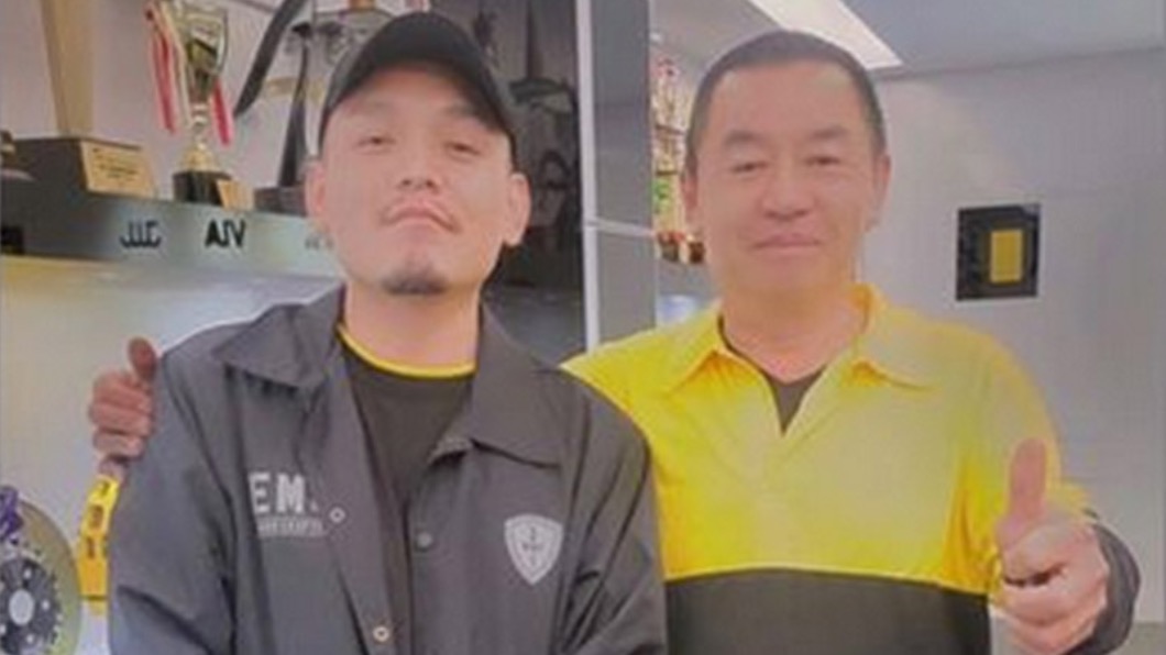 藝人春風與廖志賢「廖老大」也是舊識,他在IG限時動態中發佈合照並表達支持之意。(圖/翻攝自911_eo IG)