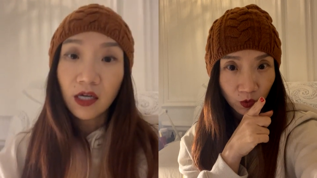 陶晶瑩在鏡頭前撂狠話「不要給我遇到!」(圖/翻攝自陶晶瑩Facebook)