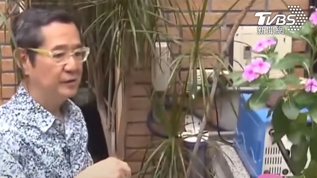 巴戈在家種花、養魚。(圖/TVBS資料畫面)