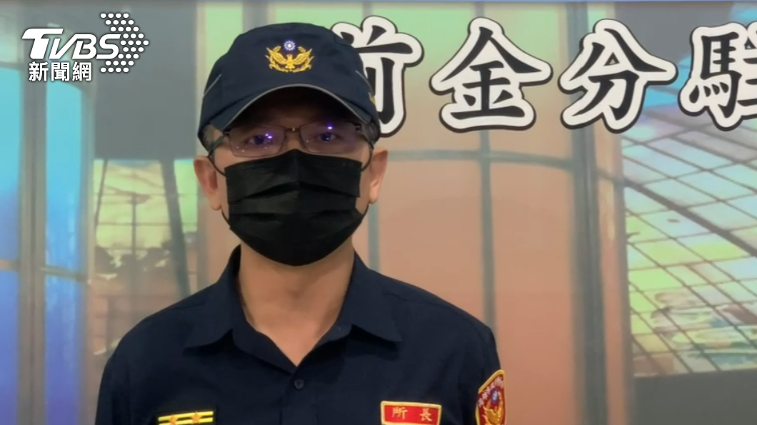 前金所所長陳聖武說明案情。(圖/警方提供)