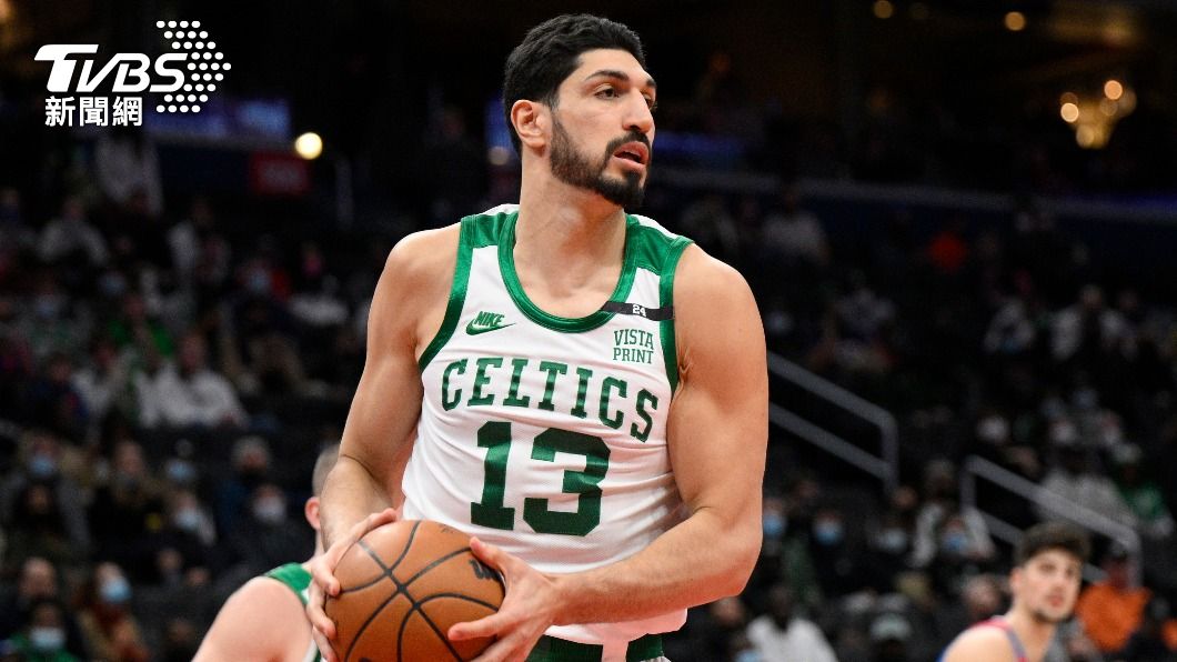 NBA球星坎特獲諾貝爾和平獎提名。(圖/達志影像美聯社)