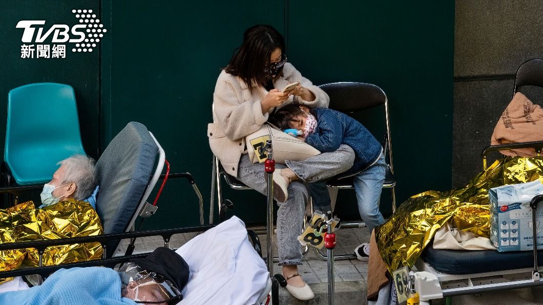 香港2週確診數中，6%為6歲以下。（圖／達志影像歐新社）