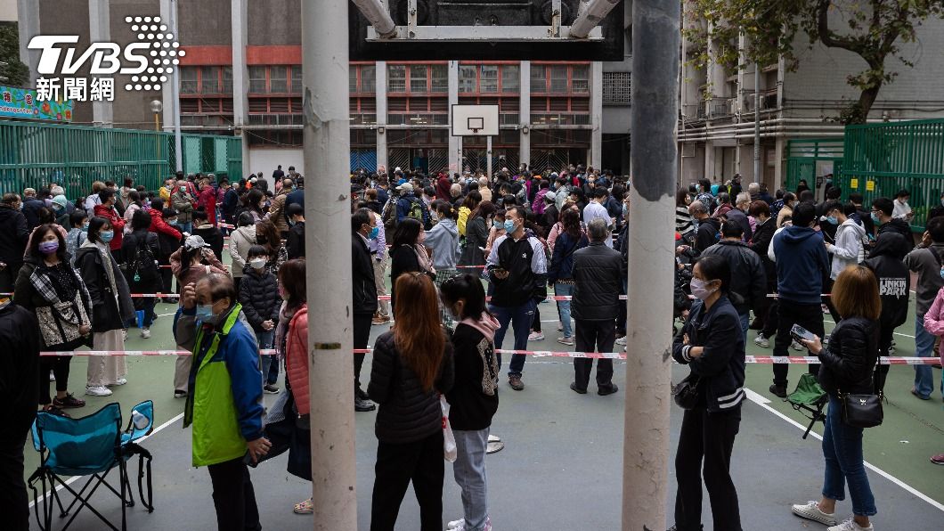 香港下月起擬全面替市民篩檢。（圖／達志影像歐新社）