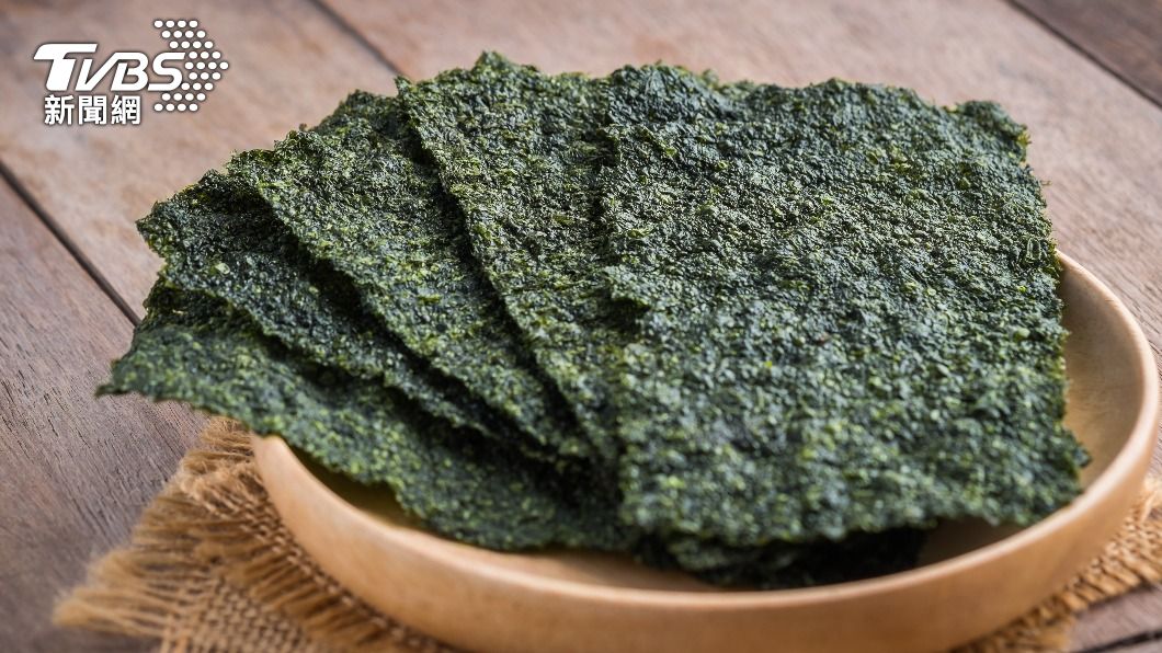 紫菜、海帶可幫助補充體力。（示意圖／shutterstock 達志影像）