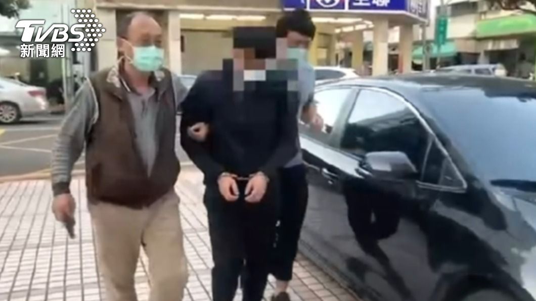 江嫌走投無路又南下高雄，遭警方逮捕。（圖／TVBS）