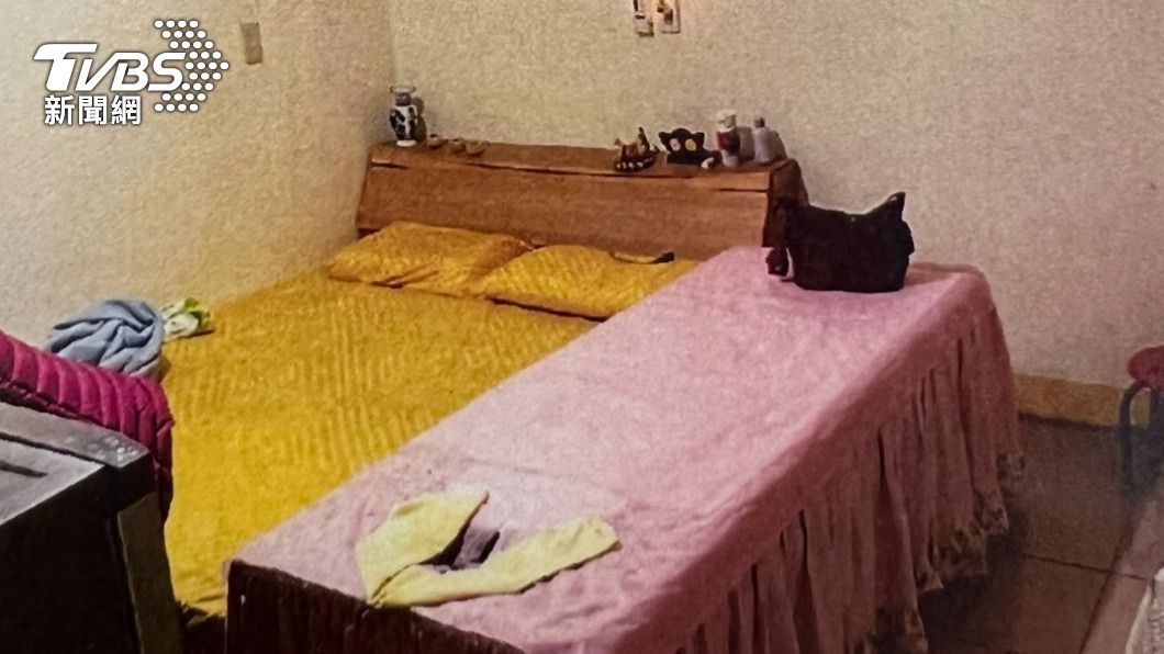 婦人承租套房用於居住、接客。（圖／TVBS）