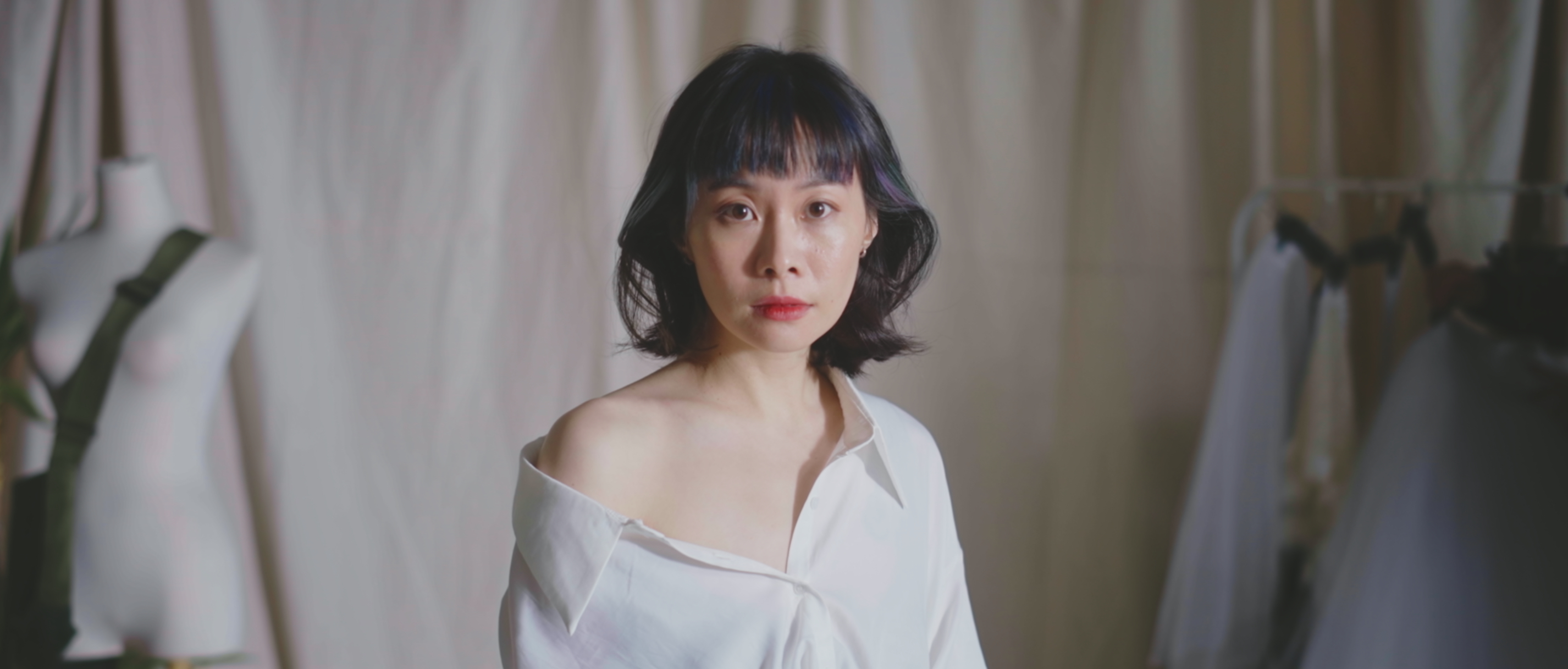 鄭宜農扮演性感女星。(圖/火氣音樂提供)