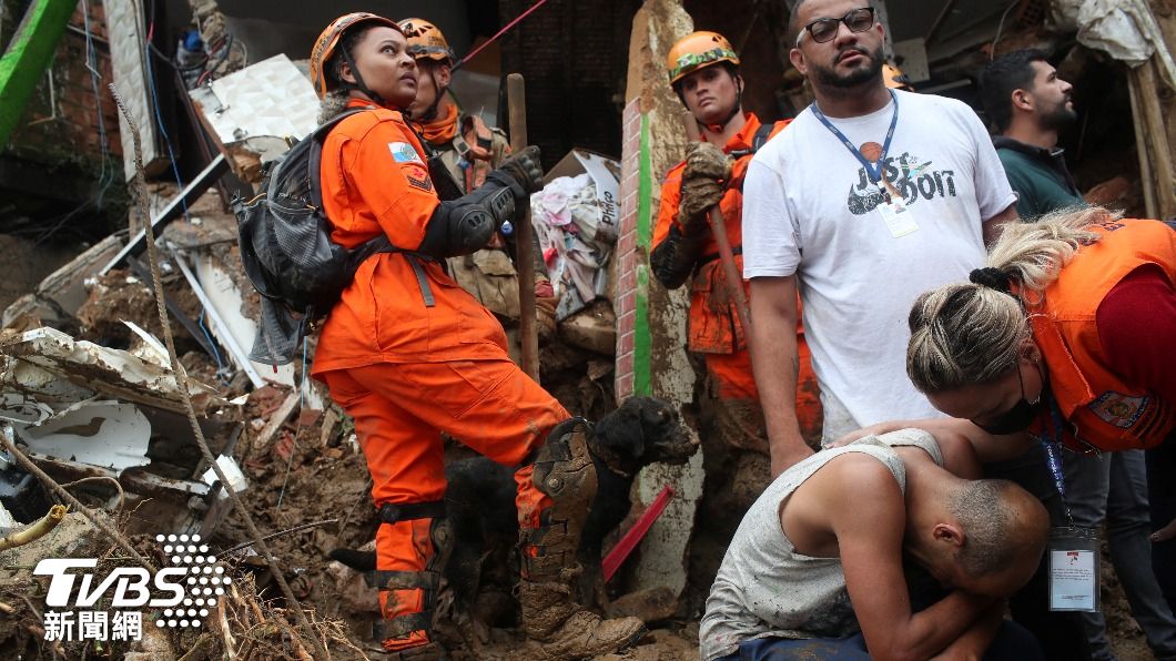 巴西山城暴雨成災!6小時狂下逾整月雨量 釀110人死亡