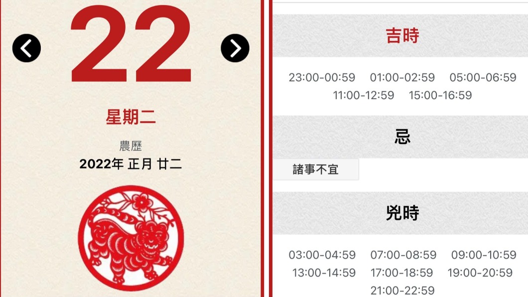2022/2/22諸事不宜？命理老師這麼說。（圖／翻攝自網路）