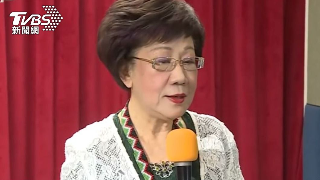 呂秀蓮向陳時中開炮，要他真要參選趕快辭職。（圖／TVBS資料畫面）