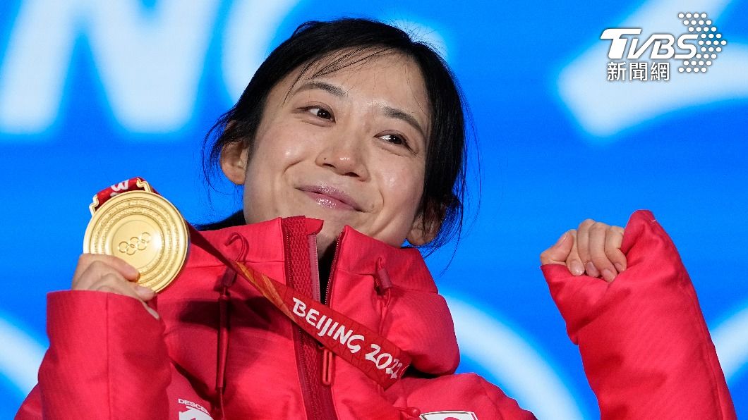 高木美帆破奧運紀錄,奪得日本今屆第3金。(圖/達志影像美聯社)