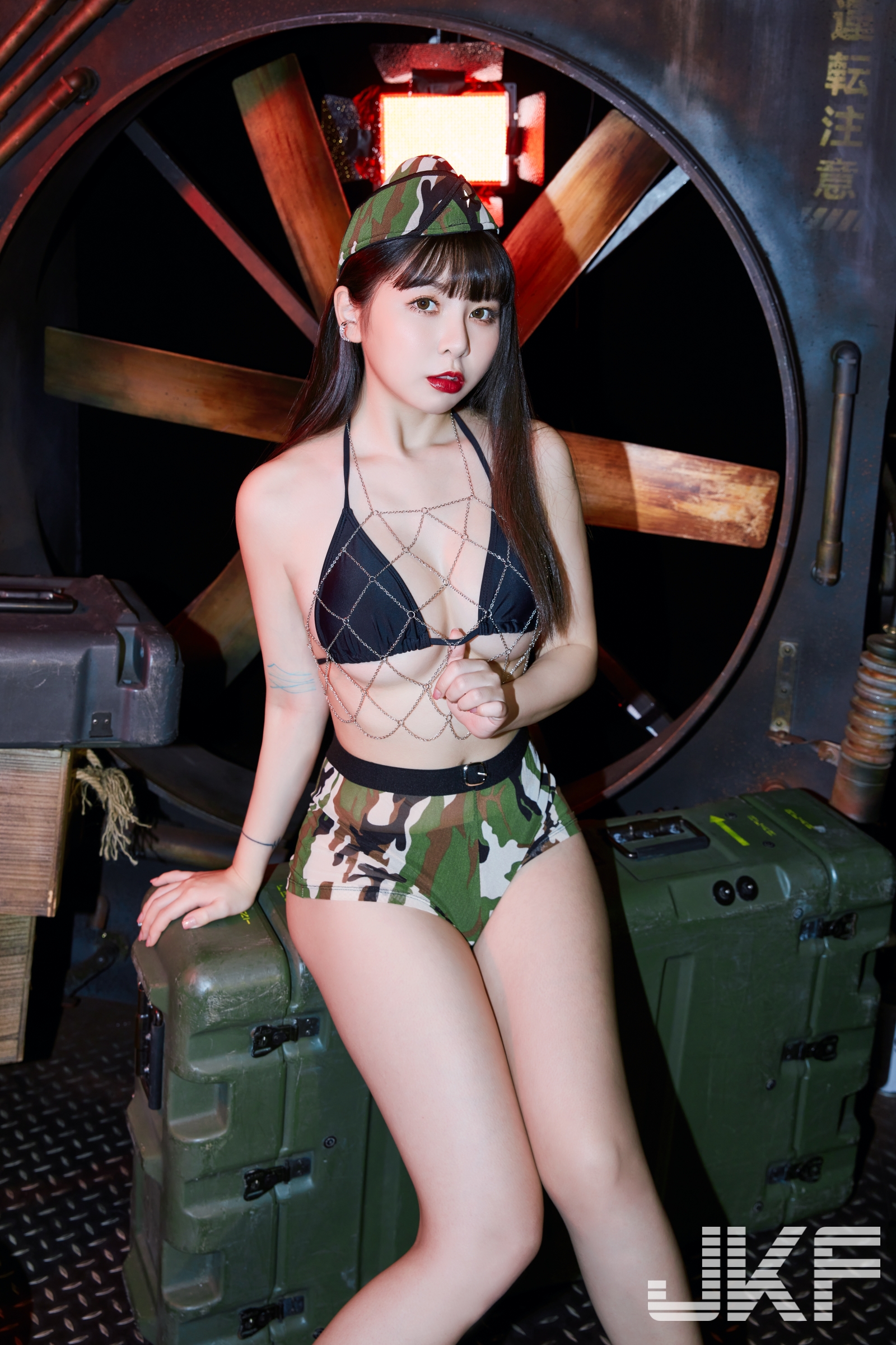 Tiny在大學時乳房發現腫瘤。(圖/JKF提供)